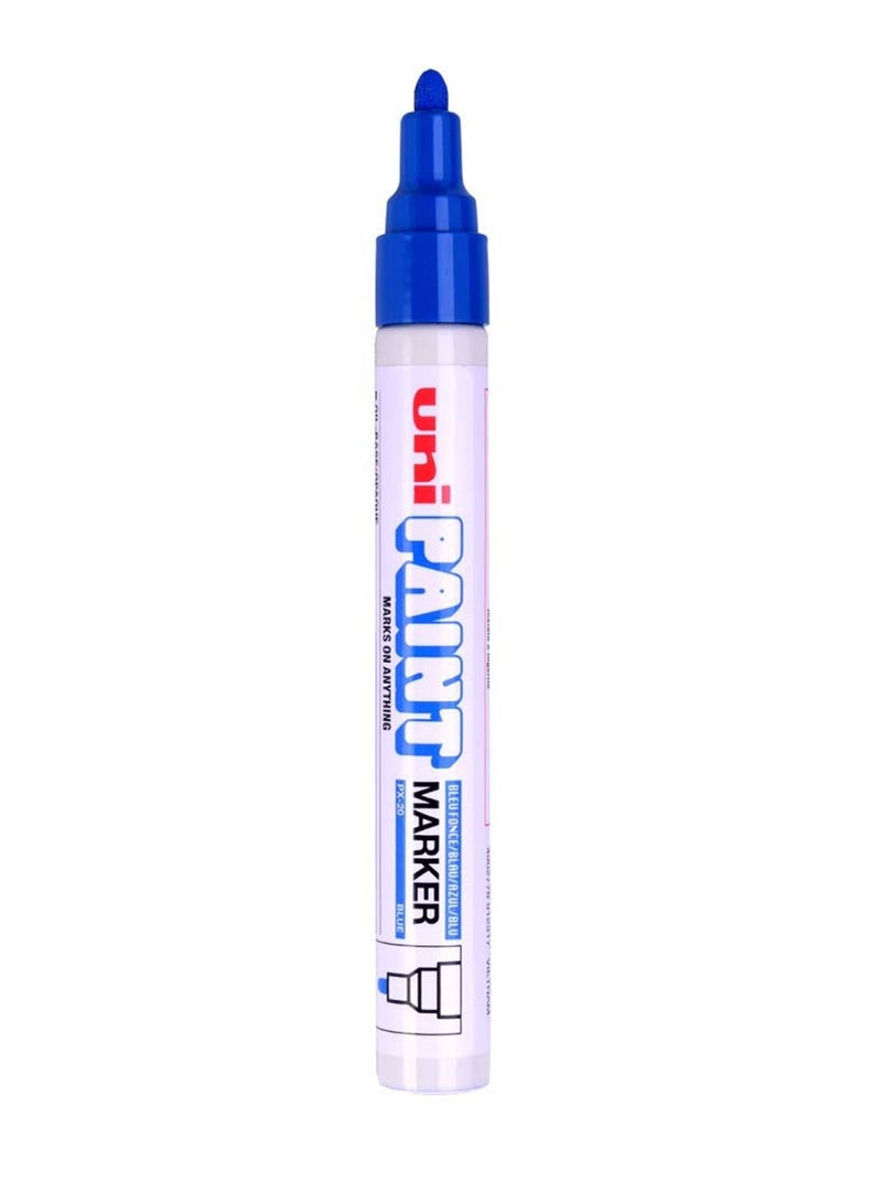 Uniball 1-Piece Medium Bullet Tip Marker Blue Ink - Image 2