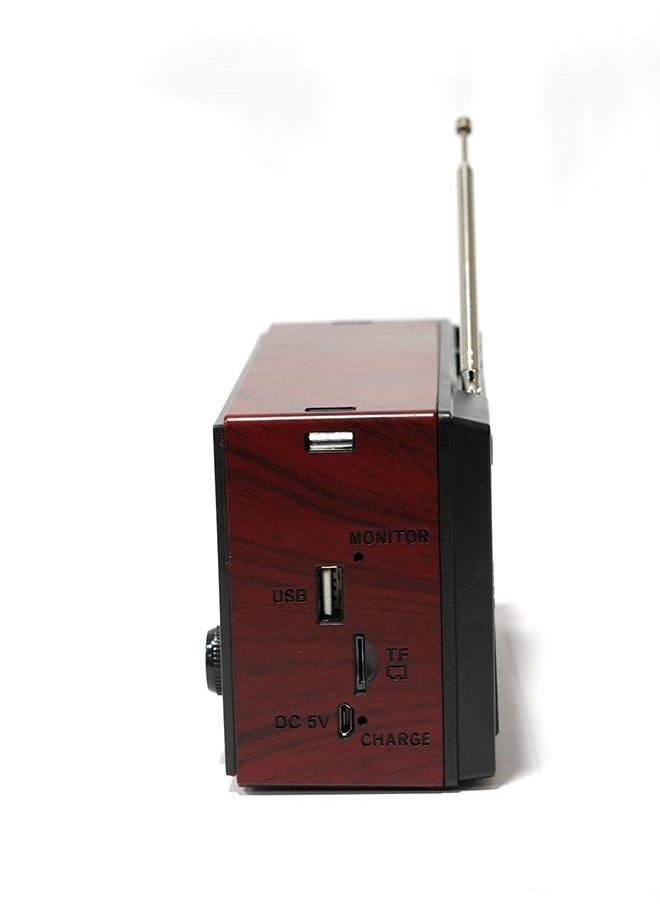 Microdigit - راديو محمول بتقنية البلوتوث من ميكروديجيت MD012R AM/FM/SW/3 راديو محمول مع بطارية قابلة للشحن - Image 1