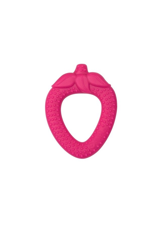green sprouts Fruit Teether Made From Silicone ; Soothes Gums & Promotes Healthy Oral Development ; Soft Flexible Silicone Eases Pain Easy To Hold Gum & Chew Dishwasher Safe  - Image 2