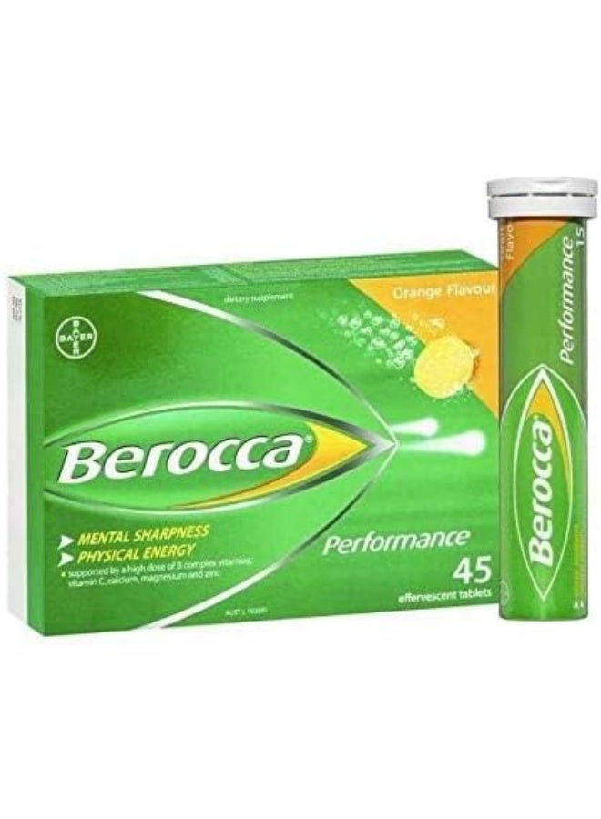 Berocca Orange Effervescent Tablets 45-Count - Image 2