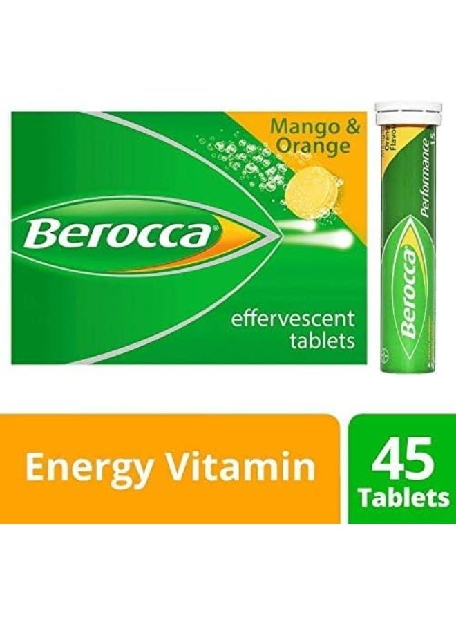 Berocca Orange Effervescent Tablets 45-Count - Image 3
