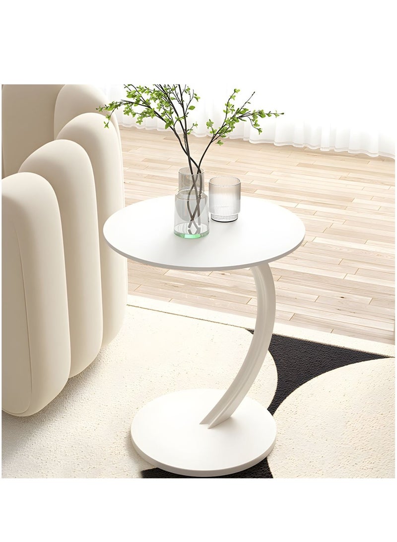 DubaiGallery Good Stability Marble Living Room Furniture Stainless Steel Small Side Tea Coffee Table - Image 1