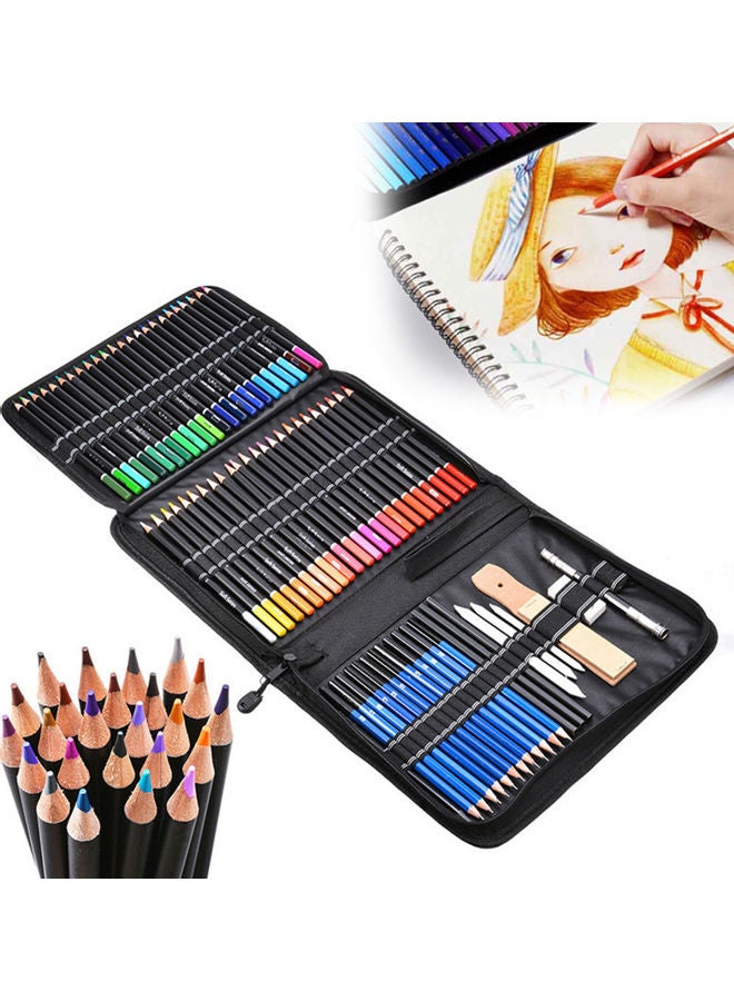 Loquat 95-Piece Professional Sketching Set Multicolour - Image 3
