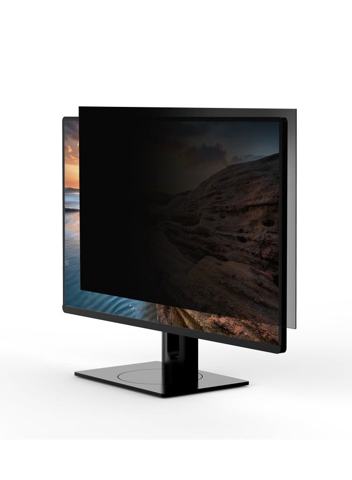 EZYTEK 14 Inch Computer Privacy Screen Filter for 16:9 Widescreen Monitor, Removable 14 inch Anti Blue Light Glare Privacy Shield, Anti Spy Security Protector  - Image 1