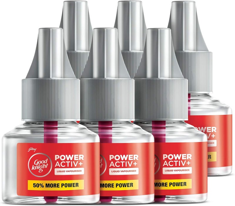 جود نايت خرطوشة تعبئة لمنتج مكافحة البعوض Good Knight Power Activ+ – عبوة تحتوي على 6 وحدات - Image 1