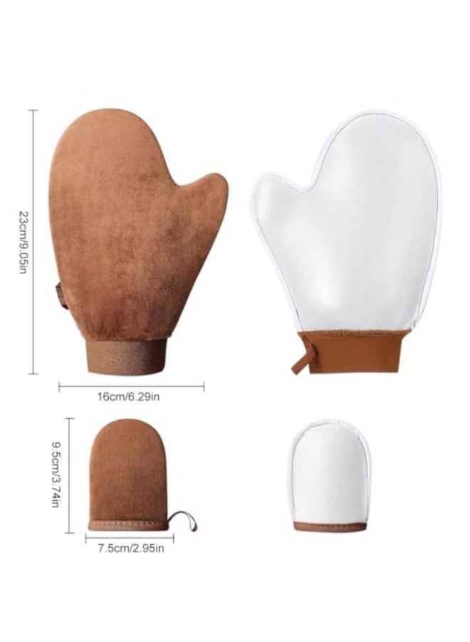 ALMEKAQUZ Self Tanning Mitt Applicator, Tanning Glove, Self Tanning Glove, Reusable Self Tan Tanning Glove, for Tanning Cream, Spray, Lotions(Pack of 2)  - Image 2