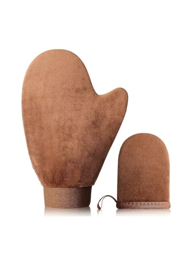 ALMEKAQUZ Self Tanning Mitt Applicator, Tanning Glove, Self Tanning Glove, Reusable Self Tan Tanning Glove, for Tanning Cream, Spray, Lotions(Pack of 2)  - Image 1