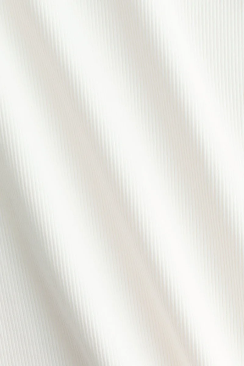 H&M  Ribbed V-neck vest top for Women | Best Price UAE