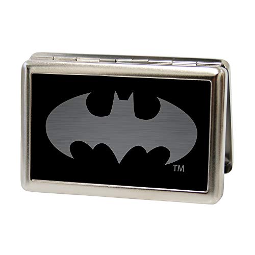 Buckle Down Buckle-Down Business Card Holder - Batman Reverse Brushed - Large - Image 1