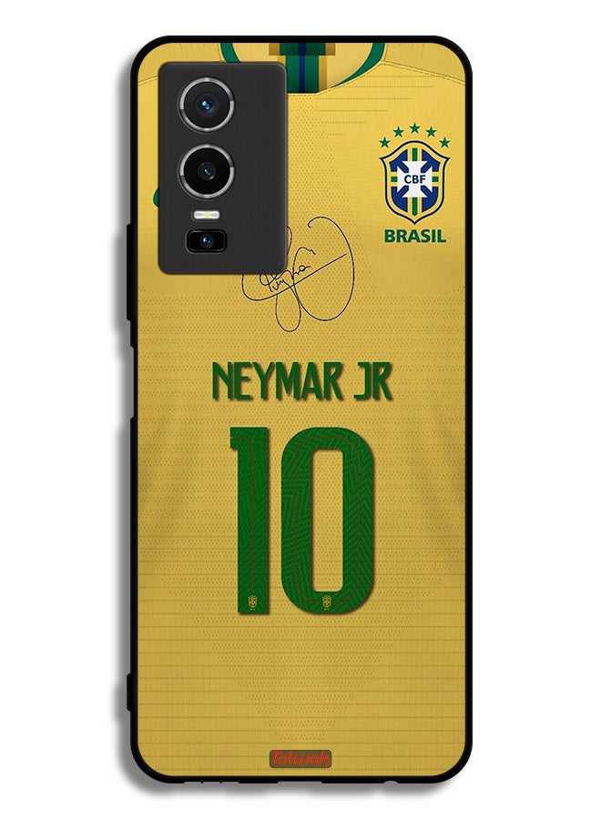 Tolwak Vivo Y76 5G Protective Case Cover Neymar Jr 10 - Image 2