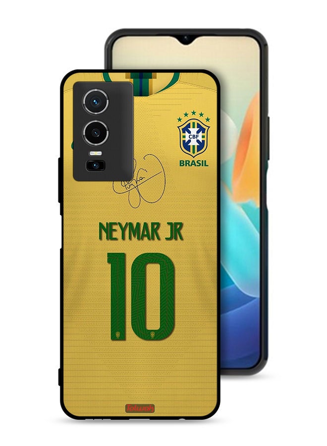 Tolwak Vivo Y76 5G Protective Case Cover Neymar Jr 10 - Image 1