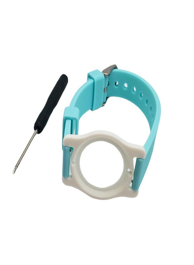 Generic Ava Fertility Tracker Replacement Band | AVA Tracker Not Included | Includes Custom band adapter, watch strap, screwdriver for assembly (Teal Silicone), Medium - Image 1
