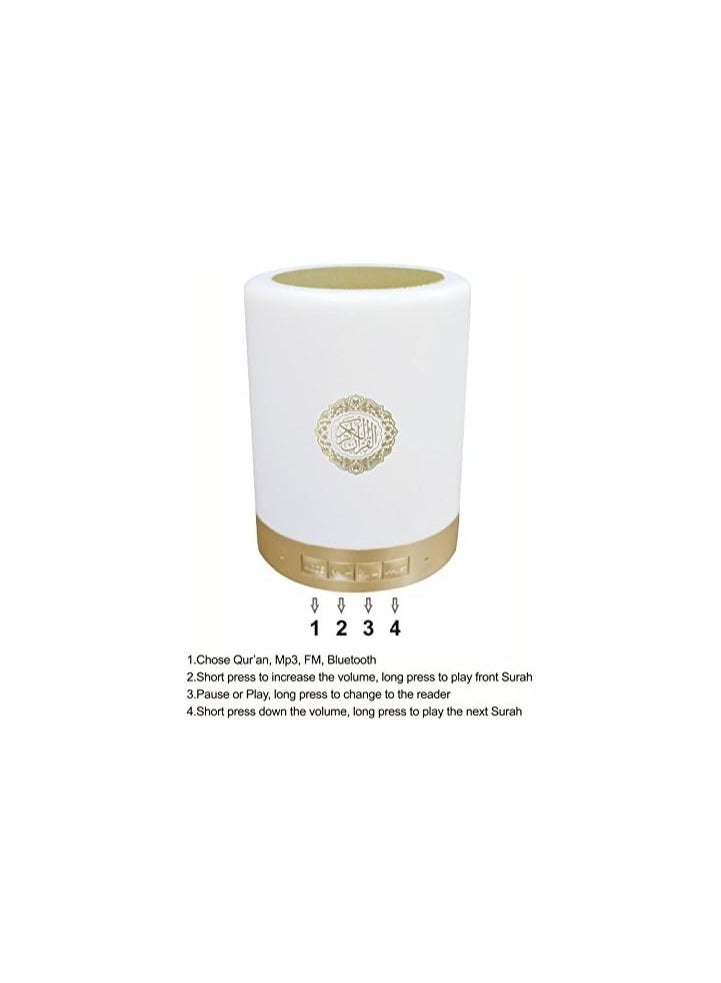 FIPKA SQ112 Quran Smart Touch Portable LED Lamp with APP Control  - Image 4