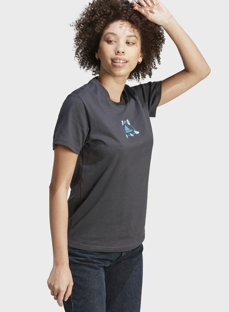 Adidas Photo Logo Graphic T-Shirt