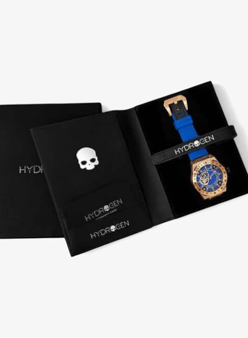 Hydrogen Watch Black/Blue Automatic Vento Rose Gold-Blue Watch for Men | Best Price UAE