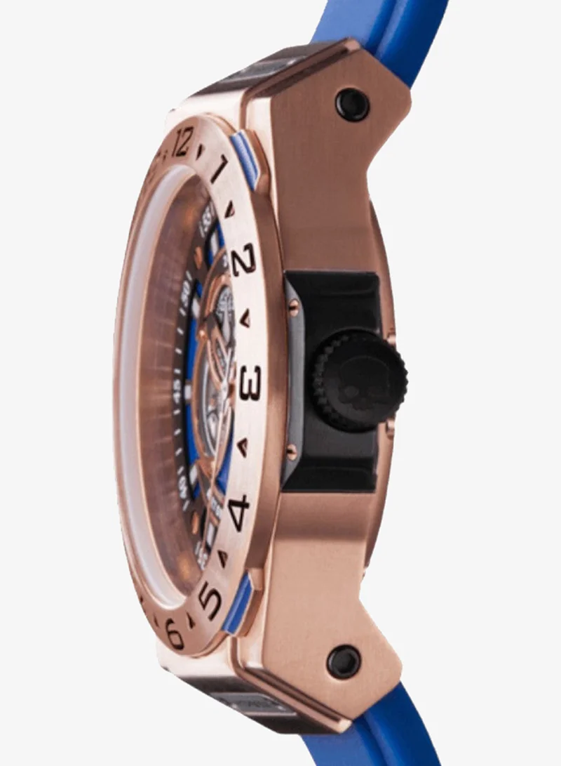 Hydrogen Watch Black/Blue Automatic Vento Rose Gold-Blue Watch for Men | Best Price UAE