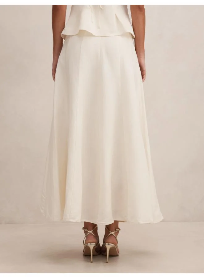 forever new Foster Button Maxi Skirt