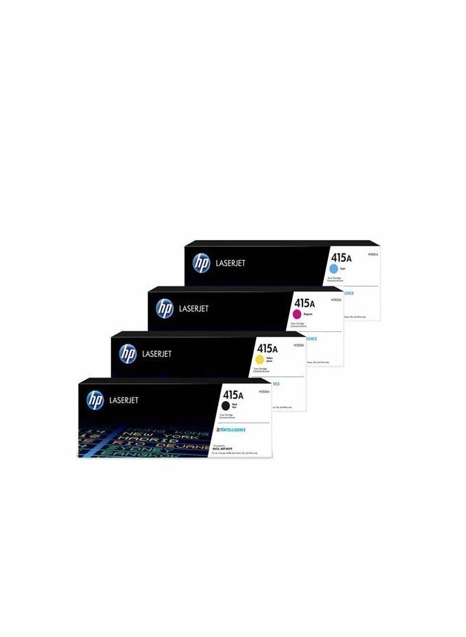 Hpe HP  415A Color  set toner Original  LaserJet Pro (M455dn.M480f.M454dn.M454dw.M479fdn.M479fdn.M479fdw.-) Black, Cyan, Magenta, Yellow - Image 2
