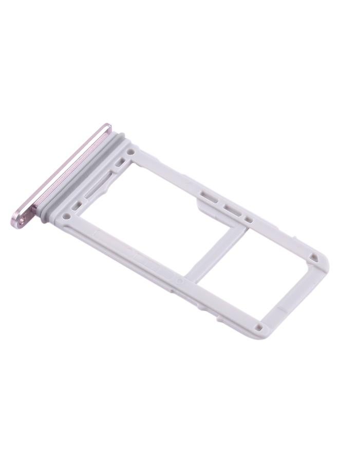 erorex For Galaxy S8 / S8+ 2 SIM Card Tray / Micro SD Card Tray (Pink) - Image 4