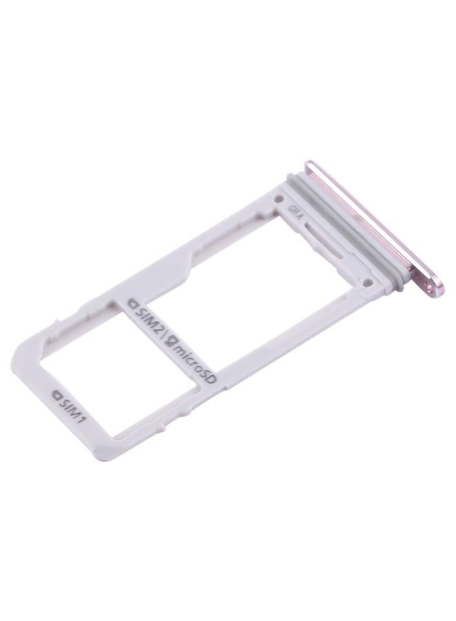 erorex For Galaxy S8 / S8+ 2 SIM Card Tray / Micro SD Card Tray (Pink) - Image 5