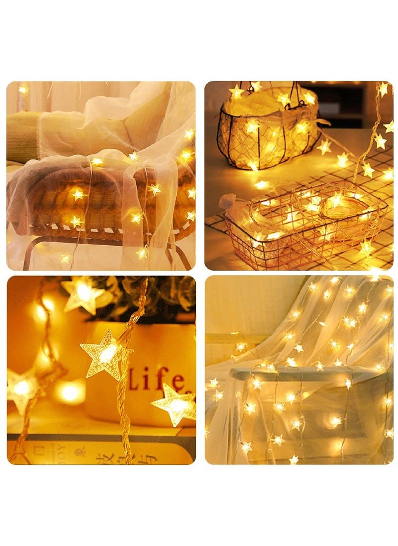 Generic - Starlight Warm Color LED Decorative Light String 10m 100 Lights [USB Type + Remote Control] - Image 1