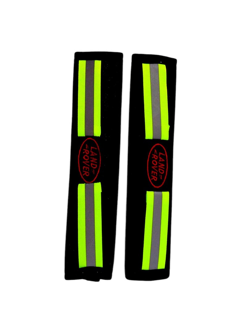 Phosphorescent seat belt decoration car logo on belt decoration - Image 1