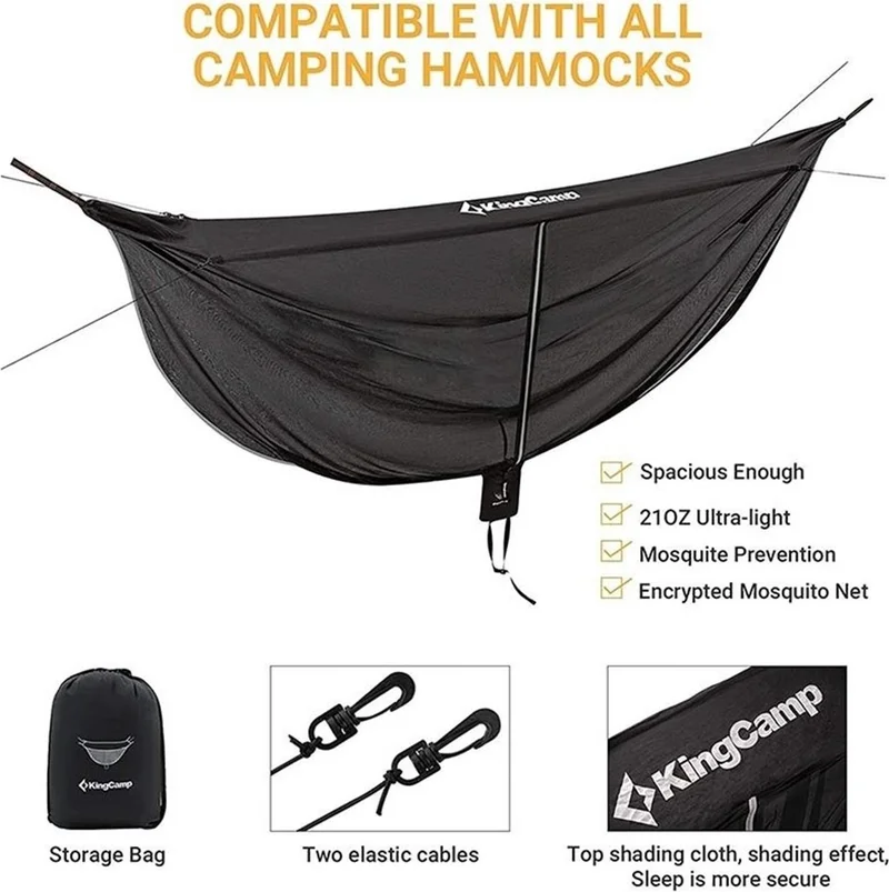 KingCamp Kingcamp Phillip Black Hammock
