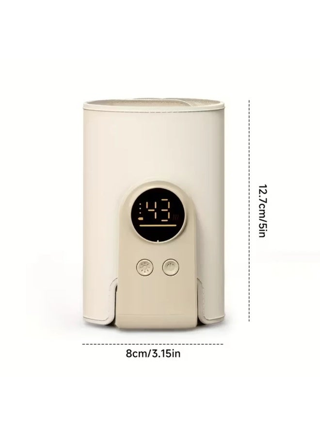 USB Multifunctional High-capacity Baby Feeding Bottle Smart Temperature Control Warmer Screen Newborn Baby Bottle Warmer Sleeve - Image 1