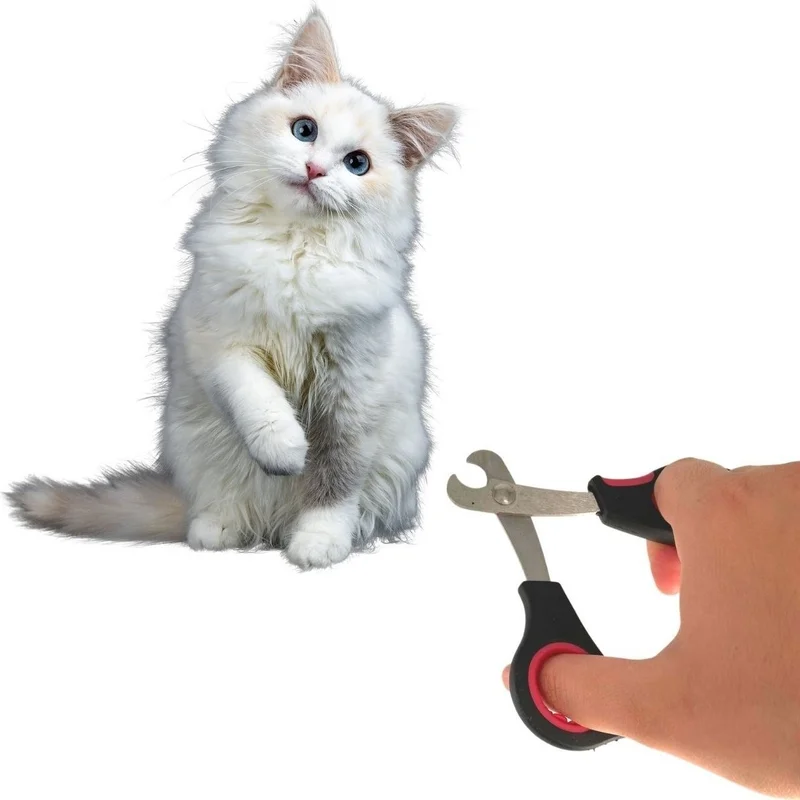 5DM Large Breed Dog Cat Steel Tip Pet Nail Clipper Paw Grooming Tool Ergonomic Non-Slip