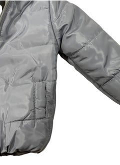 Baby Co. Waterproof Fleece Lined Grey Jacket  - Image 3