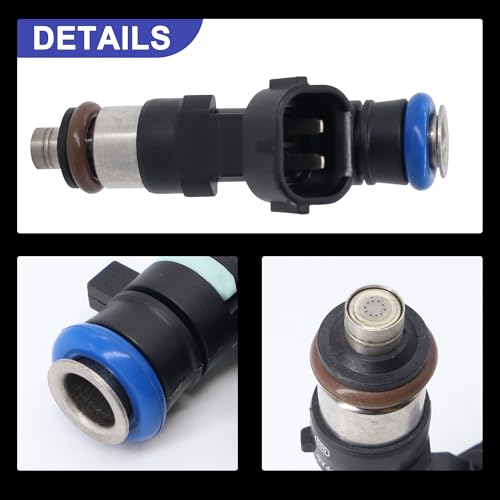 HiSport Fuel Injector 0280158130 Compatible with Nissan Altima 20072013Rogue Select 20142015Sentra 20072012Rogue 20082013 25L 4PCS - Image 3