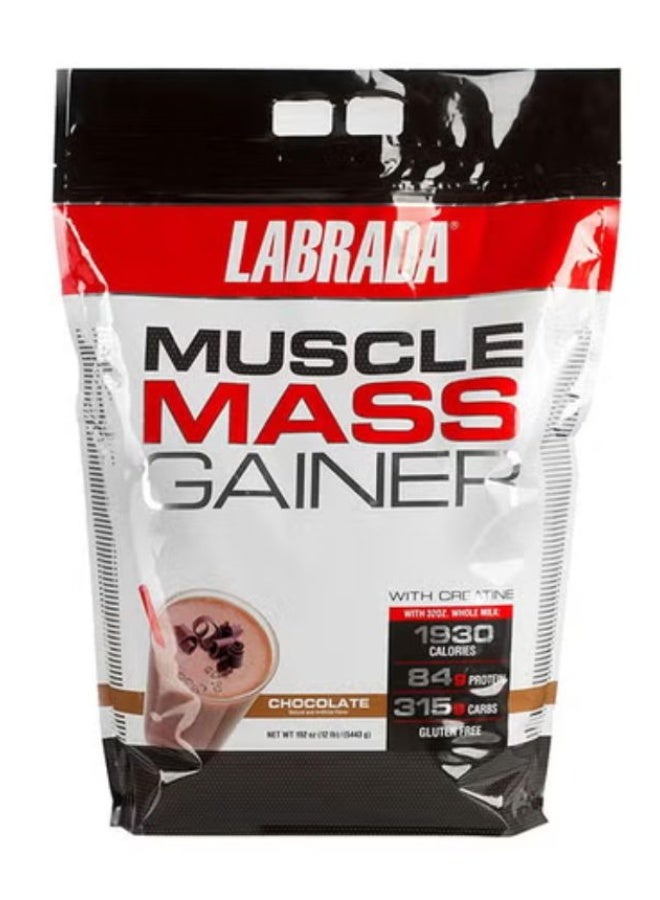 Labrada Muscle Mass Gainer Chocolate 12lb