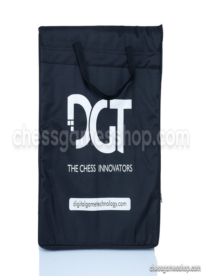 DGT Chess Carrying Bag Black for Board, Pieces, Clock and Accessories - Suitable for e-Boards or GO Game to - Black - Image 2