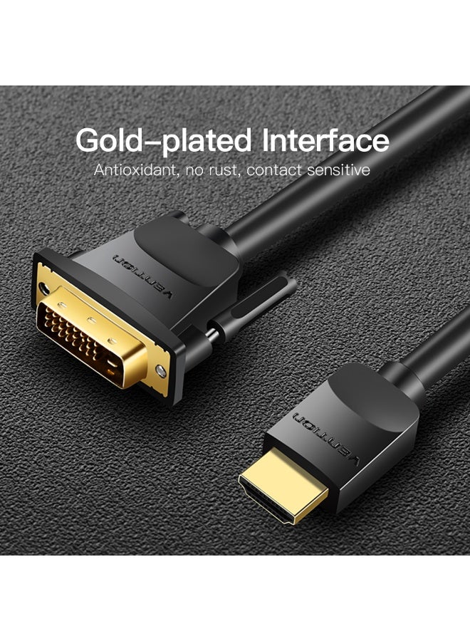 VENTION HDMI to DVI Cable 1M Black Model # ABFBF - Image 5