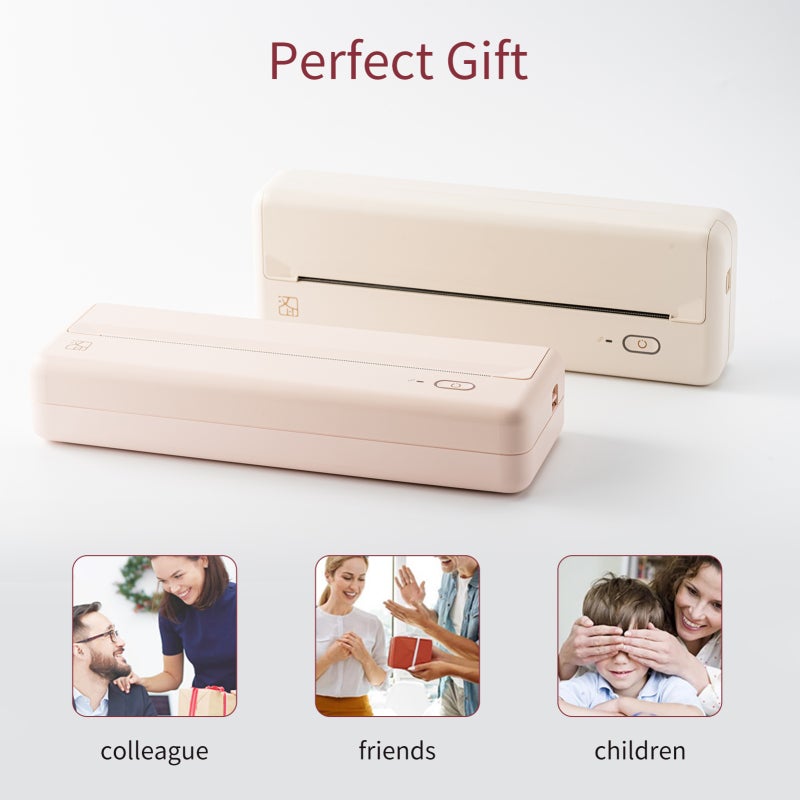 HPRT Portable Printer 280x95x50mm Thermal Wireless Mobile Printer - Inkless A4 Printing for Business Travel School Office - Image 5