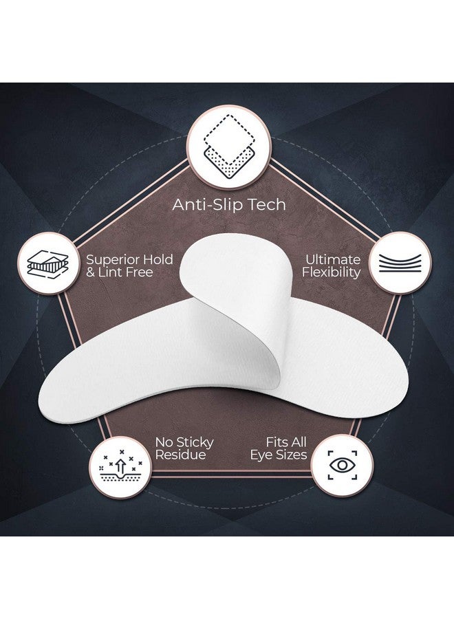 CICI Lash 100 Pairs Under Eye Pads For Eyelash Extensions Professional Lint Free Hydrogel Eye Patches With Moisturizing Vitamin C And Aloe Vera For Eyelash Extension & Lash Lift/Perm Gel Undereye Eyepads - Image 3