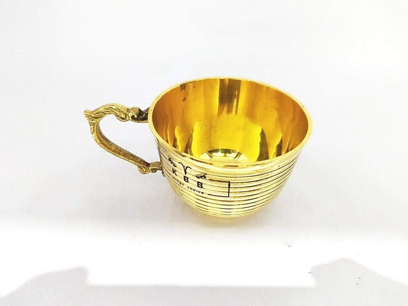 KBB Brass Cup Tea Rocket Pack of 6 - Image 2