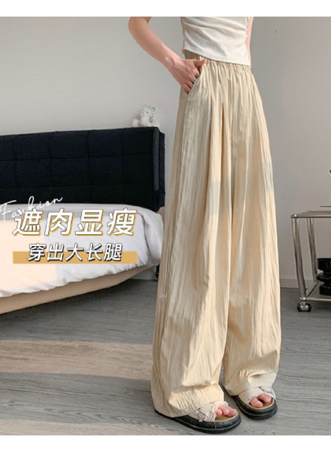 Moonbadi Thin, Fashionable, Versatile Casual Pants, Wide-Leg Trousers, Yamamoto Pants, Women'S Leggings, Slimming, Lightweight, And Breathable - Image 1