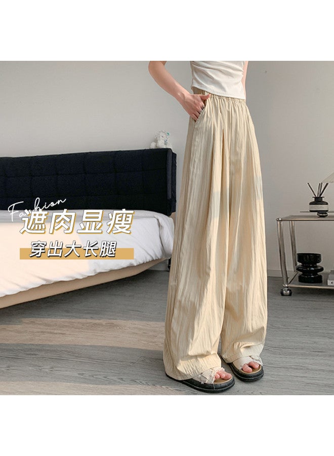 Moonbadi Thin, Fashionable, Versatile Casual Pants, Wide-Leg Trousers, Yamamoto Pants, Women'S Leggings, Slimming, Lightweight, And Breathable - Image 2