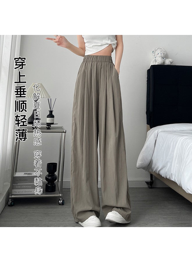 Moonbadi Thin, Fashionable, Versatile Casual Pants, Wide-Leg Trousers, Yamamoto Pants, Women'S Leggings, Slimming, Lightweight, And Breathable - Image 5