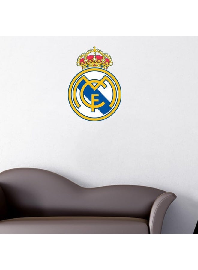 Real Madrid CF Wooden Wall Plaque (Unframed) – Easy to Hang 30 x 18 cm Light Decor Piece - Image 3