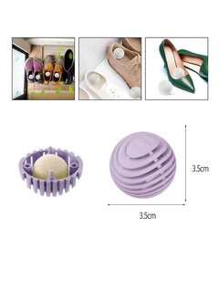 Beauenty 10 Shoe Deodorizer Ball Set, Lavender Floral Scent, Portable Indoor Long-Lasting Deodorizer Balls, Shoe and Sock Sweat Odor Eliminator Closet/Closet Freshener Household Deodorizing Supplies ﻿  - Image 3
