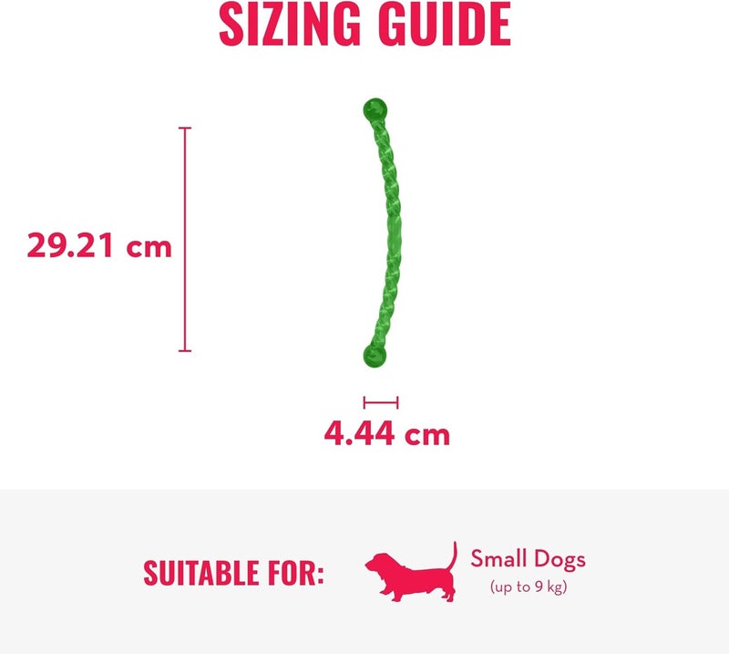 KONG SafeStix Flexible Dog Fetch Toy for Small Dogs - Durable and Safe Materials - Assorted Colors - Image 4
