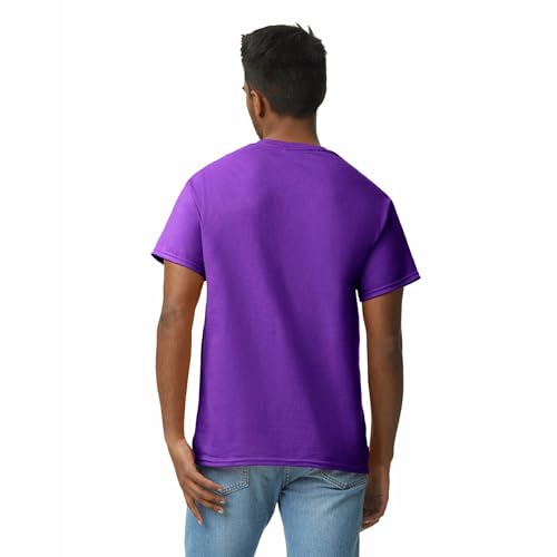 Gildan Adult Ultra Cotton T-Shirt, Style G2000, Multipack, Purple (2-Pack), 2X-Large - Image 3