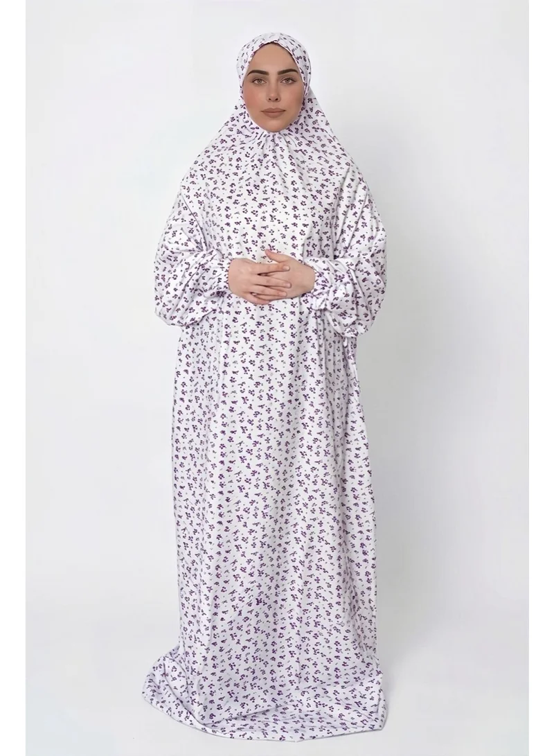 Islamic prayer robe dress with sleeve