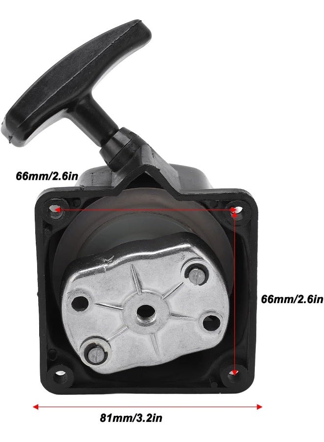 Aramox Trimmer Pull Starter, Rewind Starter Assembly For 33Cc 36Cc 43Cc 49C Engine Brush Cutter Trimmer Lawn Mower - Image 4