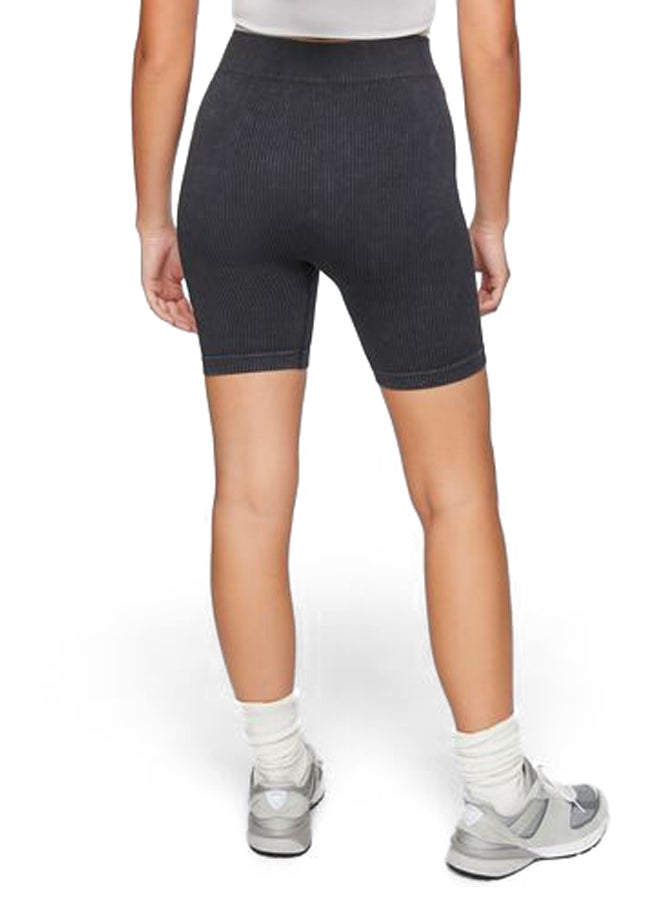 FOREVER 21 Seamless Ribbed Biker Shorts - Image 3
