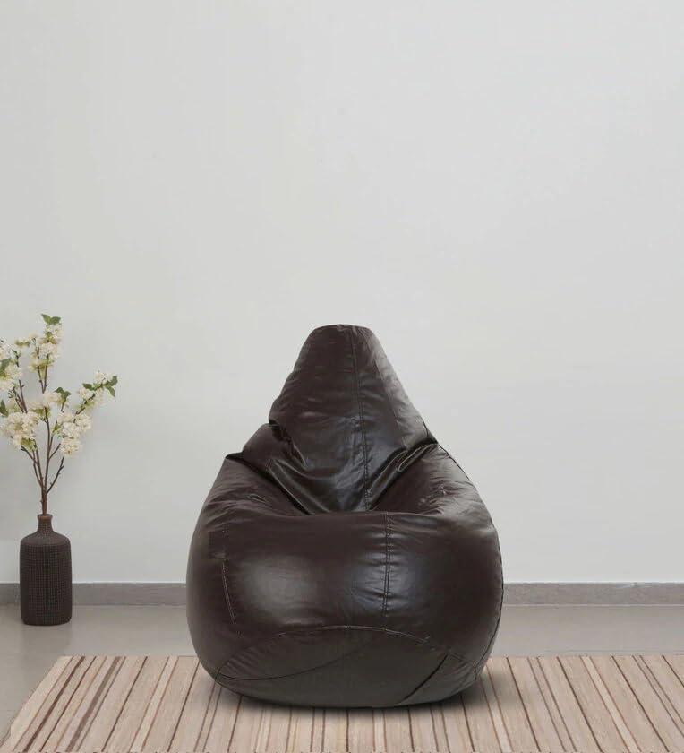 caddyFull Large Bean Bag Cover Without Beans (Brown) - Image 3