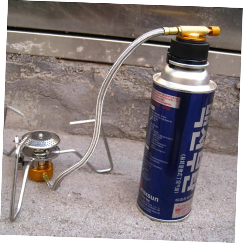 Gas Adapter Split Connector For Camping Stove Isobutane Canister Leak Proof Design Outdoor Use Random Colors - Image 4