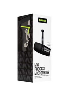 Shure USB Podcast Microphone For Podcasting MV7-K Black  - Image 3